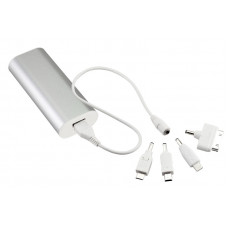 Cargador Power Bank USB metálico