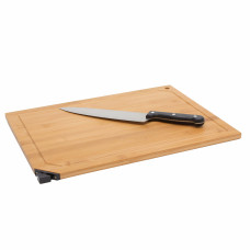  Tabla de Bambú con afilador incorporado y cuchillo. 
