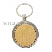 Llavero Metal Cromado Brillante