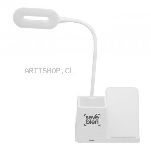 Organizador de escritorio con lámpara Organizador de escritorio con lámpara