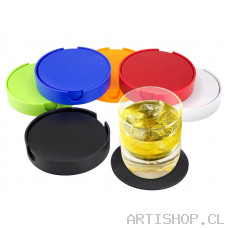 Set de 6 Posavasos. 