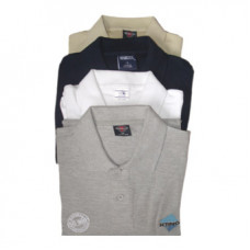 Polera pique manga larga